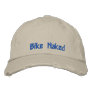 Bike Naked Embroidered Baseball Caps