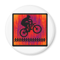 Bike Nest Egger Fridge Magnets