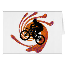 Bike Next Hop Greeting Card