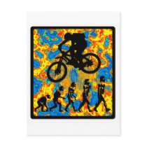 Bike No Work Postcard