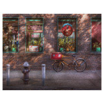 Bike - NY - Chelsea - The delivery bike Flyer Design