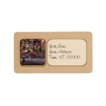 Bike - NY - Chelsea - The delivery bike Personalized Address Labels
