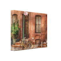 Bike - NY - Urban - Two complete bikes canvas prints