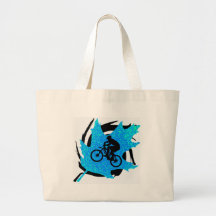Bike Oak Sections Tote Bags