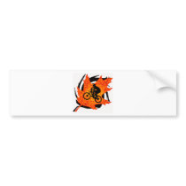 Bike Oak Side Bumper Sticker