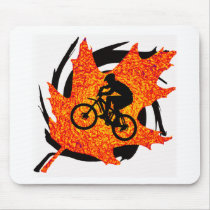Bike Oak Side Mousepad