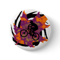 Bike Oak Trail Pinback Buttons