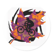 Bike Oak Trail Sticker