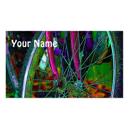 Bike On! Business Card Template (front side)