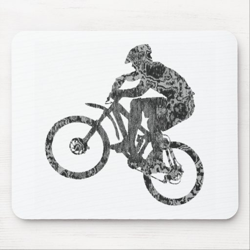 Bike on Walkabout Mouse Pad