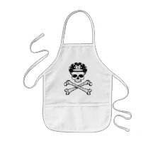 Bike or Die - Bike and Crossbones Apron