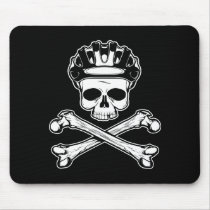 Bike or Die - Bike and Crossbones Mouse Mats