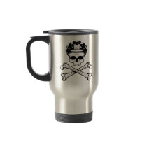 Bike or Die - Bike and Crossbones Coffee Mugs