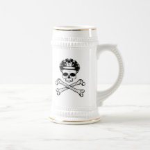 Bike or Die - Bike and Crossbones Mugs