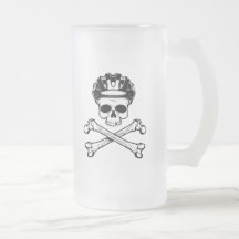 Bike or Die - Bike and Crossbones Mugs