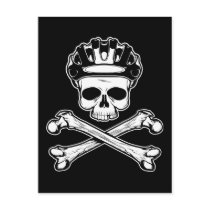 Bike or Die - Bike and Crossbones Post Cards