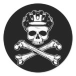Bike or Die - Bike and Crossbones Sticker