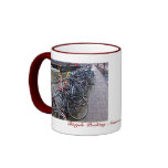 Bike Parking -- Amsterdam in November Coffee Mugs