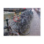 Bike Parking -- Amsterdam in November Post Card