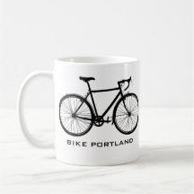 Bike Portland Mug - Single Speed
