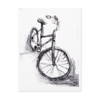 Bike Post Card by studio236