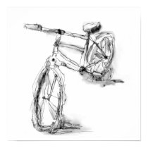 Bike Print From Original Drawing by studio236 Bike Print From Original Drawing