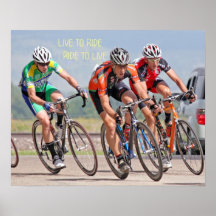 Bike race poster