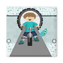Bike Rider Boy magnets