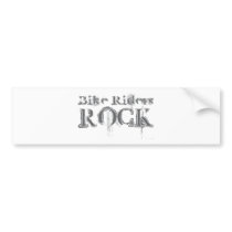 Bike Riders Rock bumper stickers