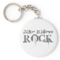 Bike Riders Rock Keychain