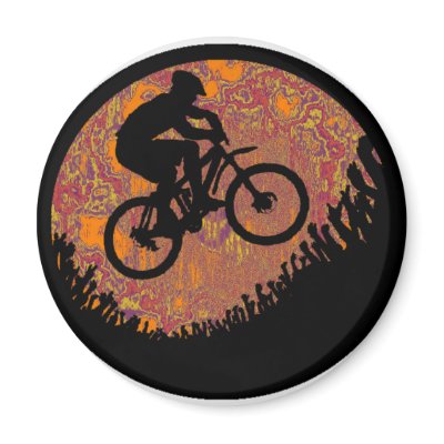 bike Sahara Dreams Fridge Magnets by ninuno