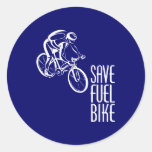 Bike, Save Fuel Sticker