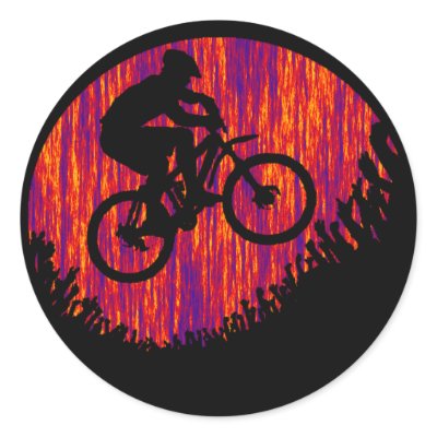 Bike Set Goals Stickers by ninuno