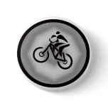 Bike Silver Lining Buttons