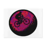 Bike Slope Style Postcard