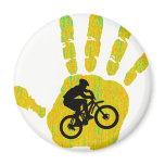 Bike Smooth Tracker Fridge Magnets