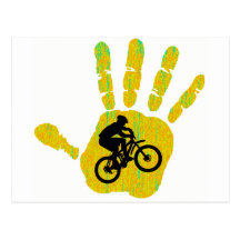 Bike Smooth Tracker Post Cards