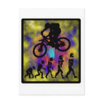 Bike Something Gained Postcard