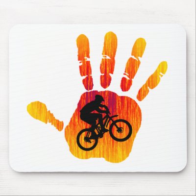 Bike Soul Gripper Mousepad by ninuno