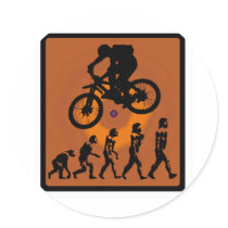 Bike Southern AZ Round Stickers