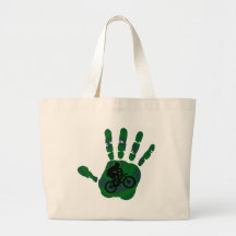 bike St. Patrick Canvas Bag