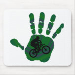 bike St. Patrick Mousepad