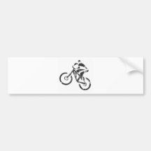 Bike Standard Bar Bumper Sticker