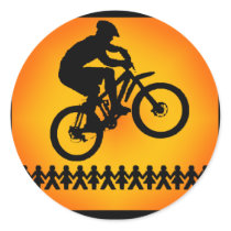 bike Star Shoot Sticker