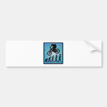 Bike STEEP TREND Bumper Stickers