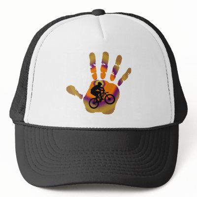 Bike Sun Canyon Trucker Hat by ninuno