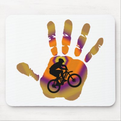 Bike Sun Canyon Mousepad by ninuno