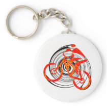 Bike Sun Trancer Keychain