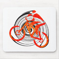 Bike Sun Trancer Mouse Pads
