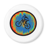 Bike the Dedication Refrigerator Magnets